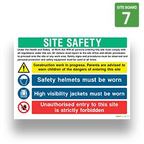 Site Safety Board