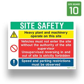 Site Safety Board