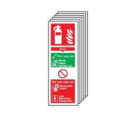 Water Extinguisher For Use On Signs