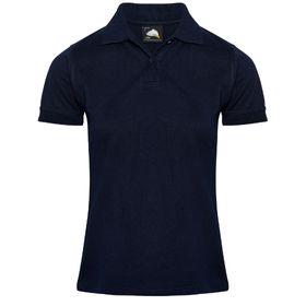 Womens Orn Wren Premium Poloshirt - Navy