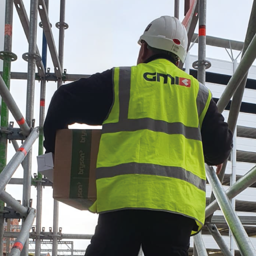 Branded PPE for Construction Site