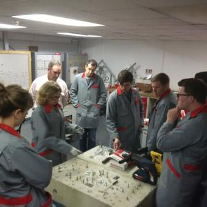 The Bryson Team Getting Technical Training