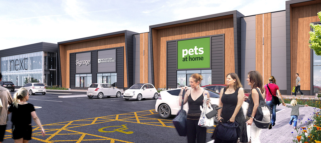 Developing St James Retail Park