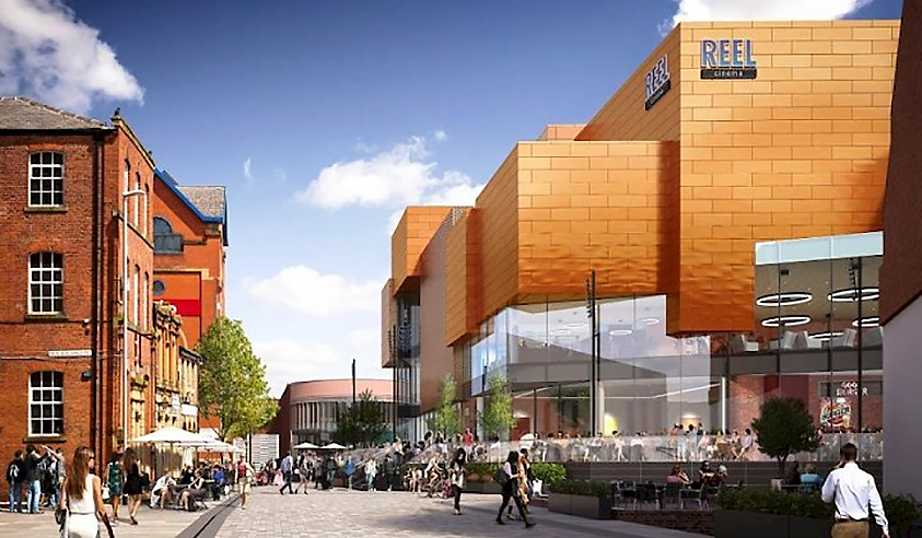 Rochdale Riverside Retail concept